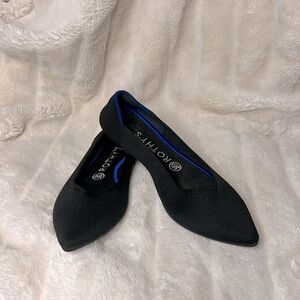 Rothy’s Pointed Toe 8.5 Black
